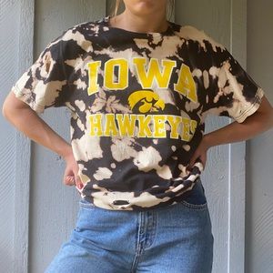 University of Iowa Distressed T-Shirt